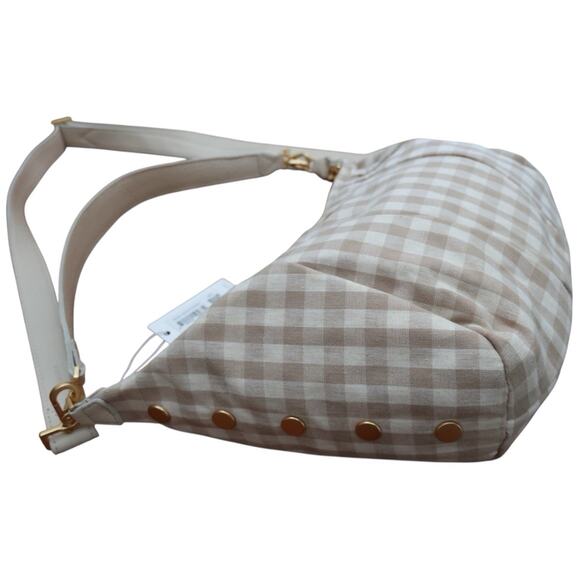 Hammitt Morgan Dandelion Gingham Shoulder Bag - Picture 4 of 11